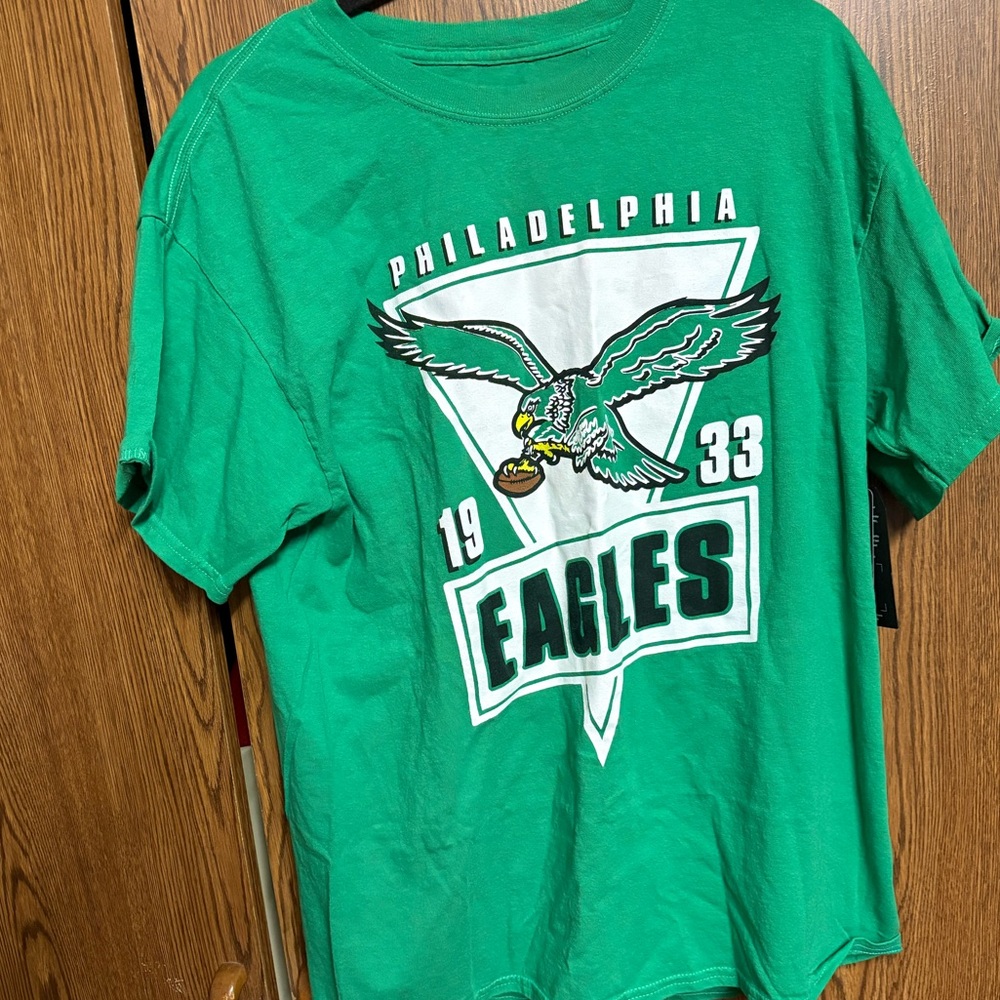 Junk Food Clothing Green Philadelphia Eagles T-Shirt